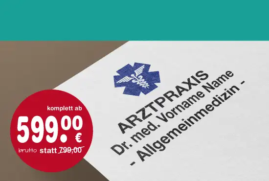arzt praxis logo gestalten erstellen