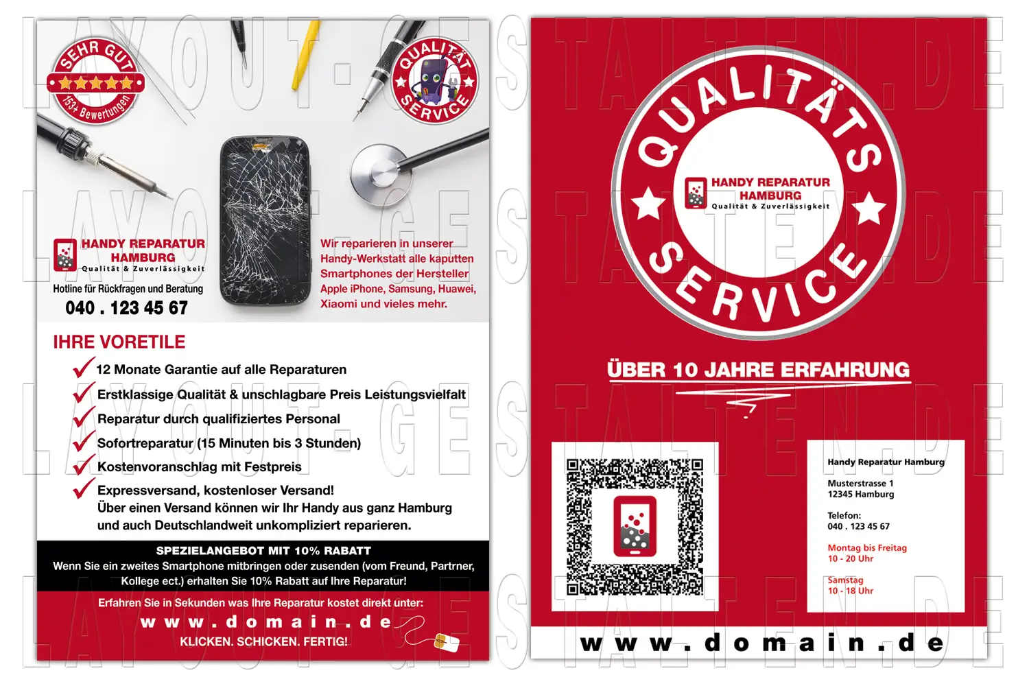 flyer erstellen, gestalten