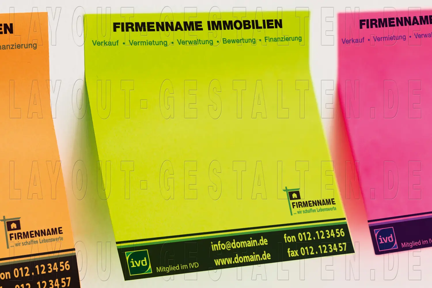 haftnotiz, haftnotizblock, notizzettel gestalten erstellen
