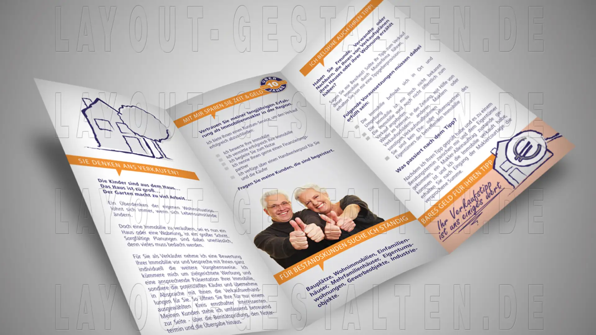 immobilien-flyer erstellen, gestalten