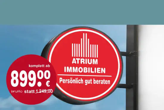 immobilien leuchtreklame erstellen