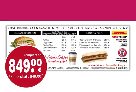 preistafel erstellen gestalten