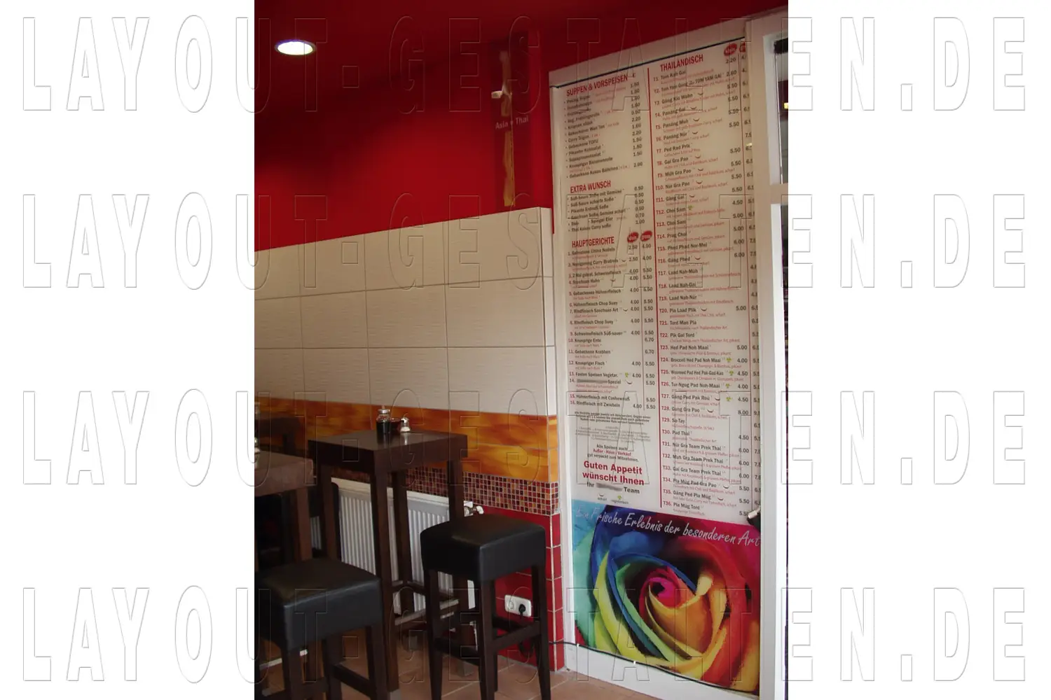 speisetafel erstellen gestalten
