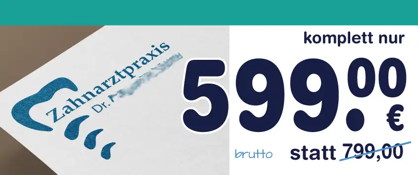 logo für zahnarzt gestalten, erstellen