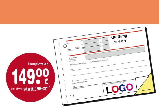 quittungsblock erstellen, quittungsblöcke, durchschlagpapier, quittungen mit durchschlag
